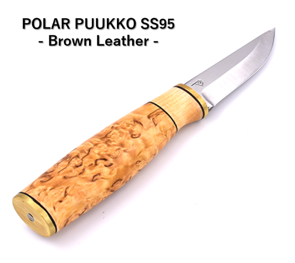 POLAR PUUKKO SS95 - BROWN LEATHER