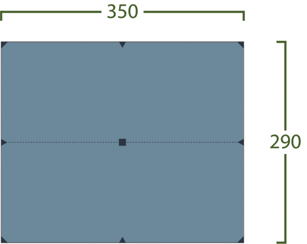 Bitihorn Superlighjt Tarp 3.5 × 2.9